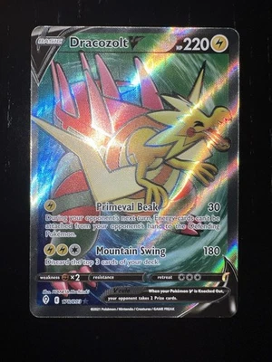 Dracozolt V (Full Art) 178/203 SWSH07: Evolving Skies Holo - Image 1 of 2