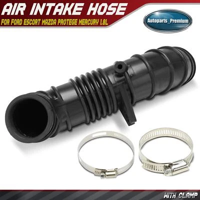 Air Intake Hose with Hose Clamps for Ford Escort Mazda Protege Mercury L4 1.8L - Image 1 of 4
