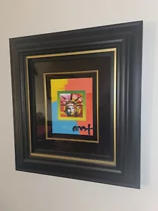 Liberty Head II On Blends (2006)- Peter Max (Signed & Framed) w/ COA & Appraisal - Picture 1 of 21