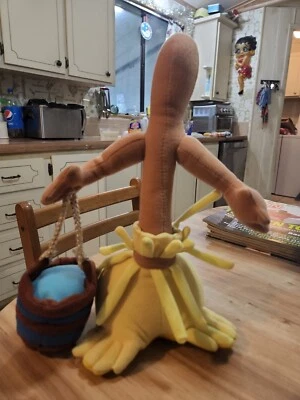 Винтажная плюшевая игрушка метла Fantasia Disney Parks 13 дюймов - Изображение 1 из 4