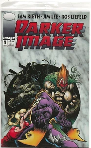 DARKER IMAGE #1, MÄRZ 1993 ~ VERSIEGELT mit BONUSKARTE / KIETH / LEE / LIEFIELD / BILD - Bild 1 von 3