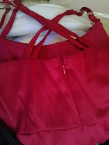 Red dress women party short elegant - Picture 1 of 9
