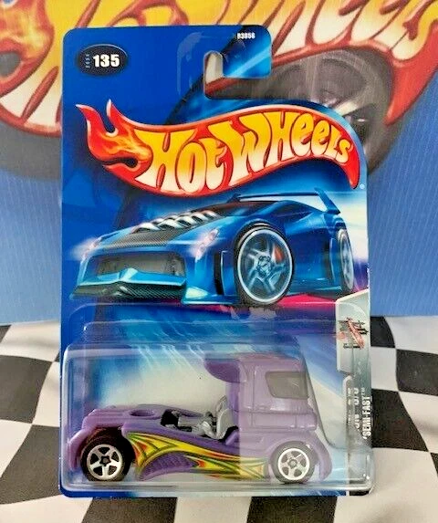 Hot Wheels 2004 Final Run 3/5 135 Semi-Fast Truck Purple 5sp - Image 1 of 1