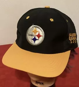 Vintage! Pittsburgh Steelers SnapBack Hat Cap Inaugural season 2001 Heinz Field - Picture 1 of 8