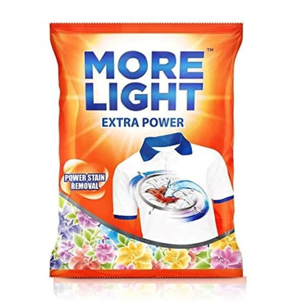 More Light Extra Power Detergent Powder 4kg - Image 1 of 4