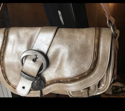 Bolso Christian Dior Gaucho Sillín Cuero Auténtico Buen Estado De Colección Foto 1 de 4