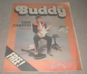 Eric Johnson SIGNED Buddy 1984 Texas Music Magazine Autographed - Picture 1 of 4