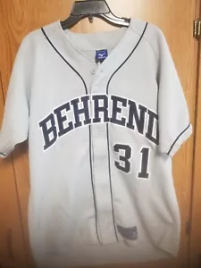 Penn State Behrend Lions Game Used Baseball Jersey Erie PA Large #31 - Bild 1 von 5