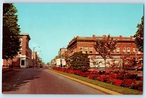 c1960 Dover Delaware Vintage Postcard Lockerman Street Looking West Main Street - Picture 1 of 2