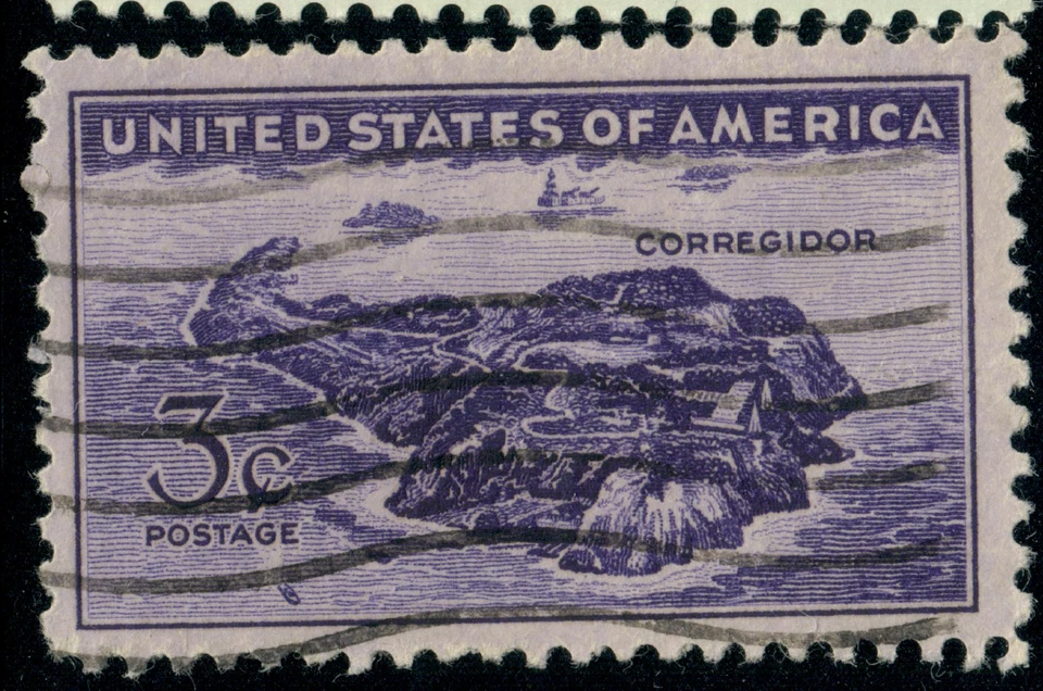USA - 1944 - Corregidor Island - 3¢ - #3145 - Image 1 of 1