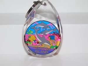 Treasure Island Keychain-Dolphins Double Sided - Bild 1 von 2