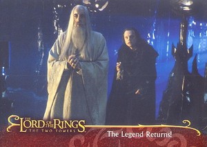 LORD OF THE RINGS THE TWO TOWERS 2002 TOPPS PROMO CARD L2