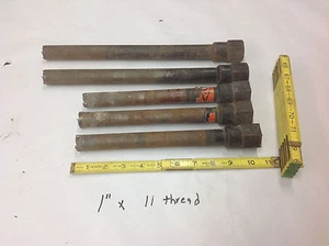 (5) 1 Zoll x 11 Gewinde Betonkernhammer Bohrer gebraucht schwarz - Bild 1 von 6