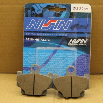 PLAQUETTES DE FREIN AV YAMAHA RDLC DTLC 80 125 RD LC 1981-1984  NISSIN JAPAN - Photo 1/3