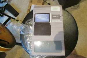 Acer Iconia W3 OEM Acer original Tablet Stand Book Folio Case Cover GRAY  - Picture 1 of 9