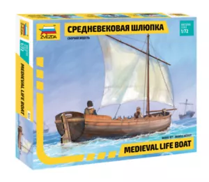 Medieval Life Barco Plástico Kit 1:72 Modelo Zvezda - Imagen 1 de 1