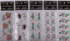 The Paper Studio WEIHNACHTEN Themen-EDELSTEINE ~ bezaubernd! U wählen! Schneller Versand! - Bild 1 von 4