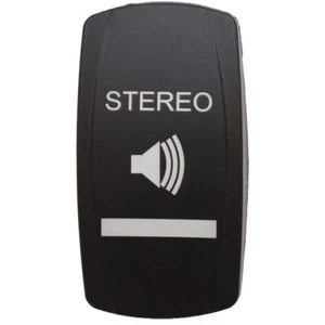 Carling Boat Rocker Switch Actuator | Stereo Contura V Black - Picture 1 of 2