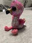 Ty Flippables-Pinky The Large Pink Flamingo 16" 40cm- With Tags  Preowned