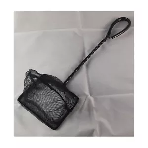 Aqua Nova Fischfangnetz hochwertig 25cm Kescher schwarz Fangnetz Aquarium Netz - Bild 1 von 1