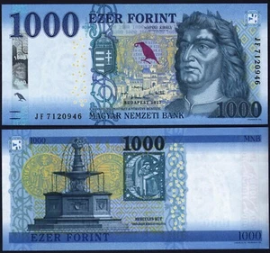 HUNGRÍA 🇭🇺 P203* 1000 FLORINES* ND 2021* GEMA SIN CIRCULAR* VENDEDOR DE EE. UU. - Imagen 1 de 1