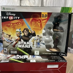 XBOX 360 Disney Infinity STAR WARS Video Game Starter Pack 3.0 Skywalker Ahsoka - Picture 1 of 12