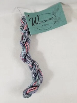 Watercolours by Caron Thread Pebbles 10 yards Cotton  Blue Pink - Image 1 of 4