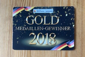 Bund BRD Markenheftchen postfrisch ** Gold Gewinner Individuell Sporthilfe - Bild 1 von 2