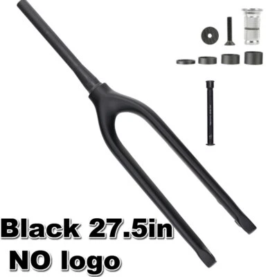 27.5 29er MTB Carbono Bicicleta Horquilla Bicicleta Montaña Horquilla Dura Freno de Disco 1-1/8-1-1/2 Foto 1 de 4