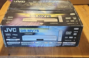 Open Box | JVC DR-MV7S | DVD Recorder + VHS Player | Complete w/ Remote | NOS - Picture 1 of 16