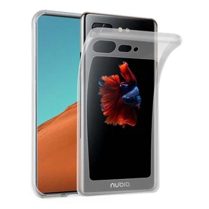 Custodia per ZTE Nubia X Protezione Cover Telefono Flessibile TPU Silicone - Foto 1 di 7