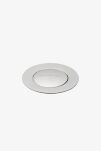 Waterworks Universal USA Push-Touch WC-Ablauf mit Überlauf Nickel - Bild 1 von 12