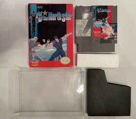 Fist of the North Star Nintendo NES with Box and Cartridge Slip Cover