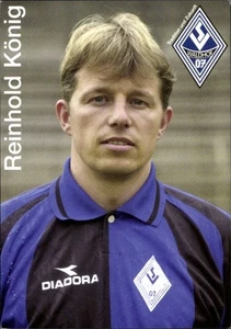 Autogrammkarte Fußballer Reinhold König, SV Waldhof Mannheim 07,... - 11422338 - Bild 1 von 2