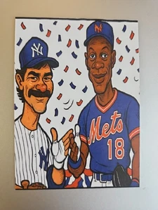 Yankees Caricatures Custom Card - Mattingly Strawberry - Bild 1 von 2