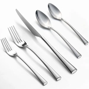 Bailey 20-Piece Forged Silverware Set Stainless Steel Flatware Set,Service fo... - Bild 1 von 6
