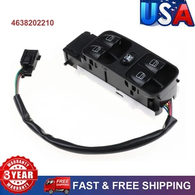 Interruptor de ventana eléctrica delantero izquierdo mercedes-benz g500 g55 amg g550 g63 amg Foto 1 de 4