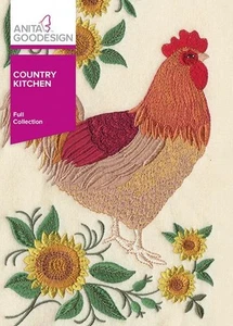 Country Kitchen Anita Goodesign Embroidery Machine Design CD NEW 39AGHD - Picture 1 of 2