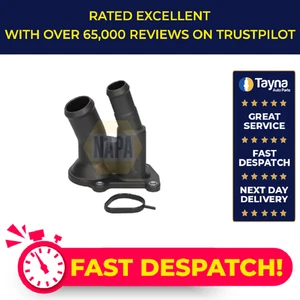 Coolant Flange / Pipe fits FORD B-MAX 1.4 2012 on Water NAPA 1557904 Quality New - Picture 1 of 8