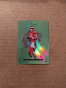 2022 Keepsake Football Edition #9 Green Trevor Lawrence 13/150 CLEMSON/JAGUARS - Picture 1 of 3