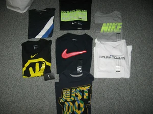 NIKE Boy's T-Shirts, Cotton/Blend, Short& Long Sleeve,NWT,MSRP-$18-$24 - Picture 1 of 69