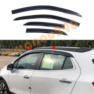 For Buick Encore 2013-23 smoke Window Visor Vent Sun Shade Rain Guard Door Visor - Picture 1 of 6