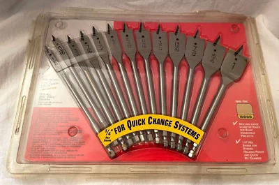 Skil 13 piece Spade Bit Set Fits All Skill Drill/Drivers Never Used - Image 1 of 3