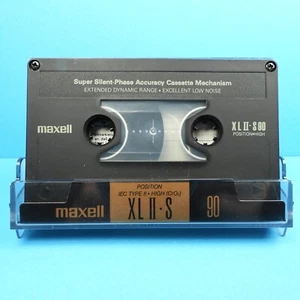 🍒 1x MAXELL XL II-S 90 * IEC II Type 2 * Tape Cassette Kassette кассета * 1988 - Picture 1 of 4