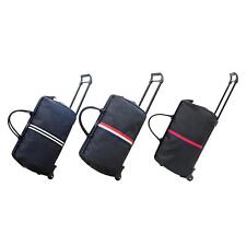 Travel Duffel Bag with 2 Wheel with Handle Strap Waterproof Organizer Storage