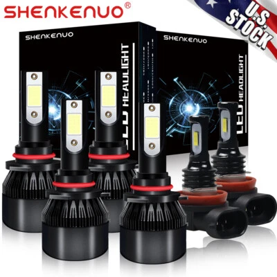 Faro LED + faros antiniebla blanco para Ford Explorer 2011 2012 2013 2014 2015 Foto 1 de 4