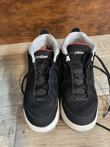 NIKE Air Jordan Big Fund BV6273-001  Black Silver White Sneakers 7y - Picture 1 of 5