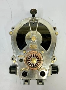 Strumento telegrafico motore elettrico antico alluminio indagine aerea Shanghai vecchio - Foto 1 di 12