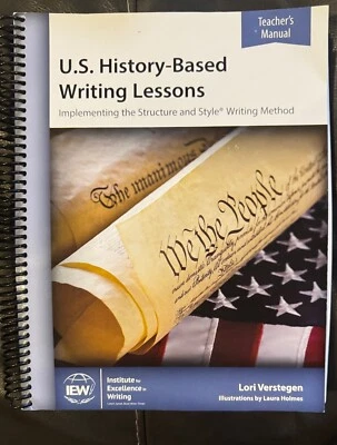 IEW Structure and Style - U.S. History-Based Writing Lessons [Teacher's Manual] - Image 1 of 4