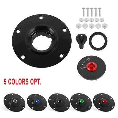 CNC Fuel Tank Cap With Key For Ducati STREETFIGHTER 1098/S 2010-12 848 12-15 - Image 1 of 4